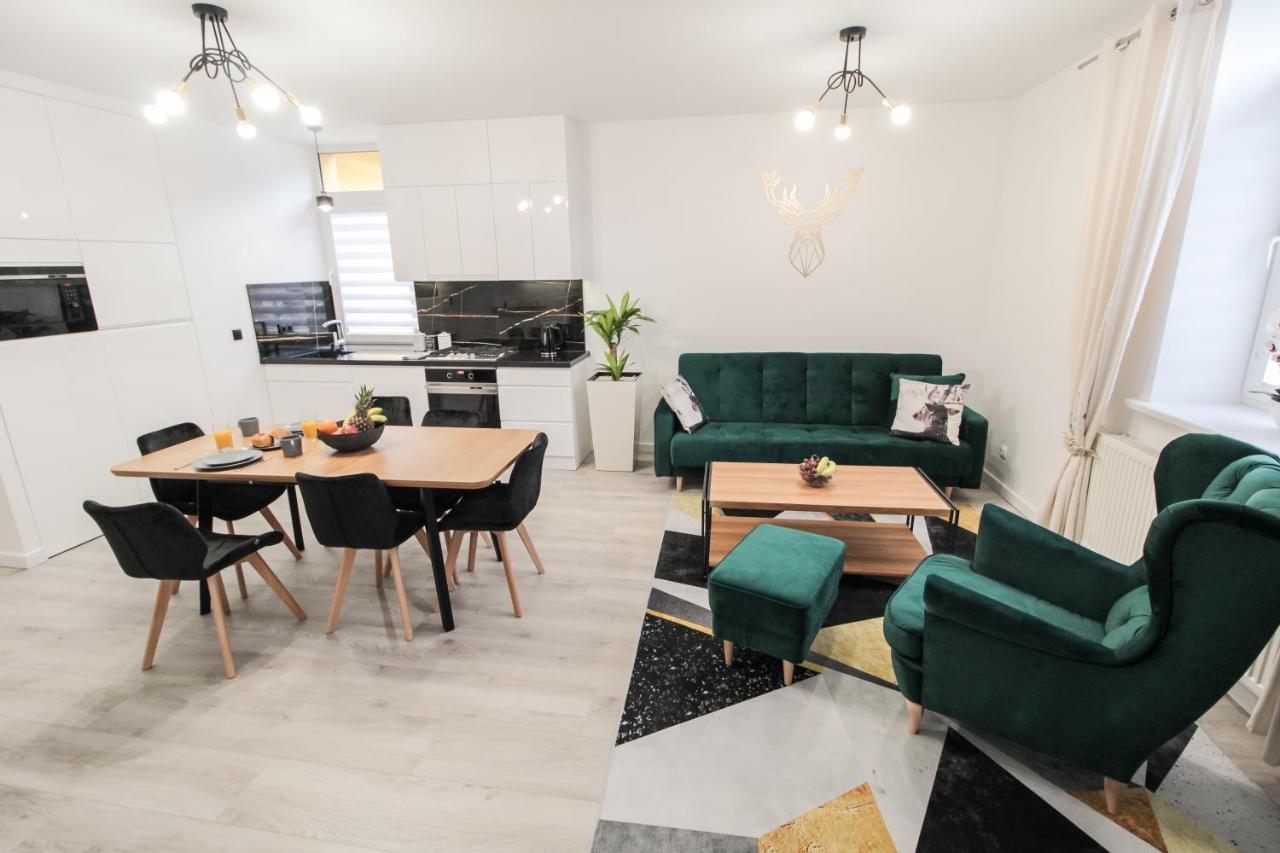 Apartament Zloty Jelen Krynica-Zdrój Kültér fotó